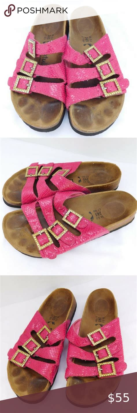 pink rhinestone birken.